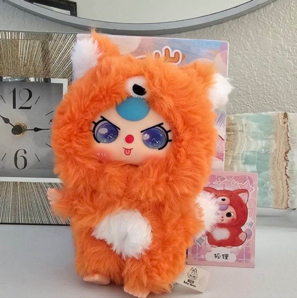 NIB Baby Three De Lovely Series - The Fox With Special Eyes